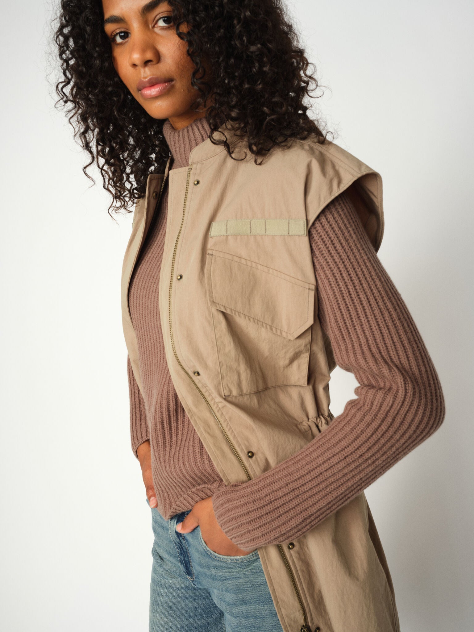 Modelshot / Brindle / Detail